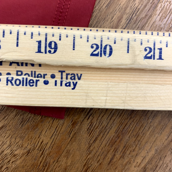 Buffbunny Capri Leggings Activewear Stretch Red Maroon Womens Size Small - Picture 8 of 8